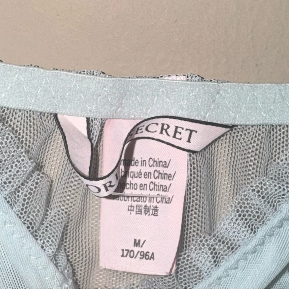 Victoria's Secret Snowflake Embellished Mesh Babydoll - Picture 4 of 5